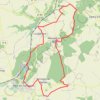 Châteaux du Tardenois GPS track, route, trail