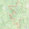 Saulieu - Autun GPS track, route, trail
