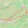 Paziols-Pech de la Couronne (boucle) GPS track, route, trail