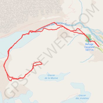Bosse de la Momie - Ecrins GPS track, route, trail