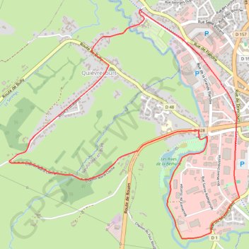 Le Marie-Cloche - Neufchâtel-en-Bray GPS track, route, trail