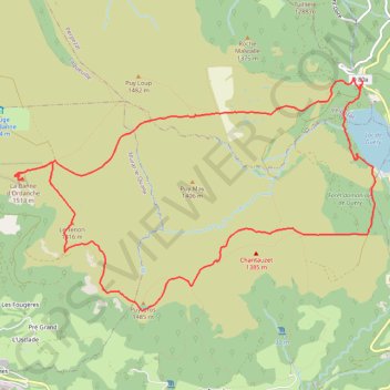 02/09/2013 7:56 Banne D'ordanche Et Puy Gros GPS track, route, trail