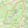 Le Pertuisot GPS track, route, trail