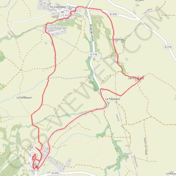 180913 Laurac GPS track, route, trail