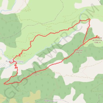 Circuit de Mairola GPS track, route, trail