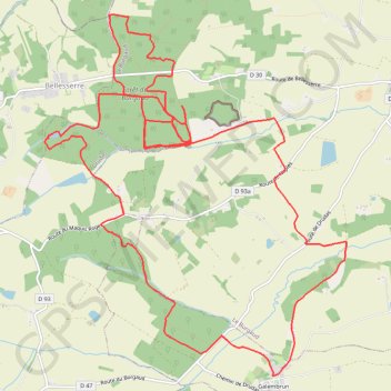Rando'night - Galembrun GPS track, route, trail