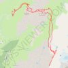 Glacier Sud de la Barbarate (Grandes Rousses) GPS track, route, trail