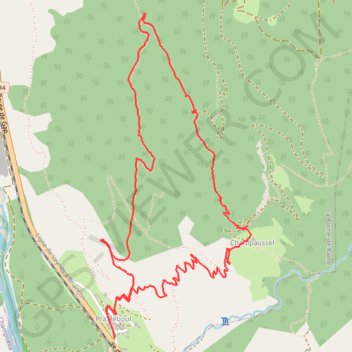 Pra Reboul GPS track, route, trail