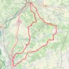 Aux abords du Rhône entre vergers et patrimoine GPS track, route, trail