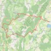 De Marigny à Lons-le-Saunier GPS track, route, trail
