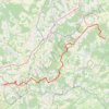 GR7 De Darney (Vosges) à Langres (Haute-Marne) GPS track, route, trail