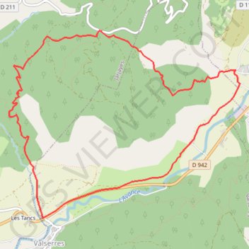 Puy Cervier GPS track, route, trail