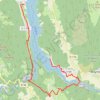 Lac Monteynard GPS track, route, trail