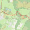 Bourg Murat - Nez de bœuf GPS track, route, trail