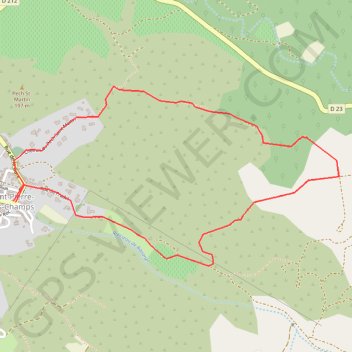 Balade des Rainettes GPS track, route, trail