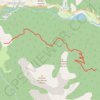 Le bois Gimette GPS track, route, trail