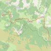 Gite Bleymard - Auriac GPS track, route, trail