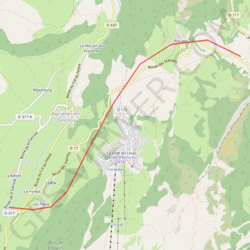 Gap Grenoble GPS track, route, trail
