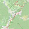 Lantosque-Flaut via La Bollène GPS track, route, trail