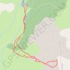 Du refuge de Buffere au col de l'Echaillon GPS track, route, trail