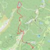 Les tourbières de Lispach et de Machais GPS track, route, trail