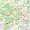 Saint Saturnin 40 kms GPS track, route, trail