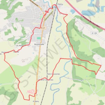 Layrac, une randonnée dans la vallée du Gers - Pays de l'Agenais GPS track, route, trail