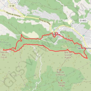 Le baou traouqua GPS track, route, trail
