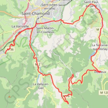 Crochecol P1 GPS track, route, trail
