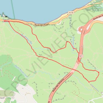 Cap la Houssaye - Héliport GPS track, route, trail