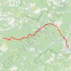 GR61 De Anduze au Col de l'Asclier (Gard-Cévennes) GPS track, route, trail