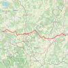 Voie 2DB-T40 - Bar-sur-Aube - Andelot - Contrexeville GPS track, route, trail