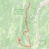 Tour du Vercors 2019 - Jour 4 GPS track, route, trail