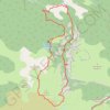 La remontée des gorges d'Ehujarre - descente par Uruso et Ganaguerre GPS track, route, trail