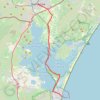 🚴 Trace du canal de la Robine de Narbonne a Port-la-Nouvelle GPS track, route, trail