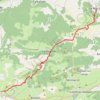 Le Mas d'Azil - Lescure (Grande Traversée) GPS track, route, trail