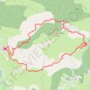 Tour du Mont-d'Auvare GPS track, route, trail