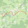 Tour du Morvan - De Moulin-Simonneau à Chastellux-sur-Cure GPS track, route, trail