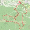 Trail nocturne de bonnieux GPS track, route, trail