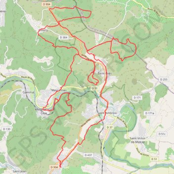 Les mages GPS track, route, trail