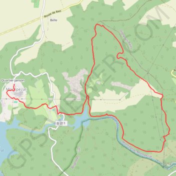 Gorges de Baudinard GPS track, route, trail