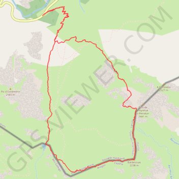 Pic de Peyrelue - Artouste GPS track, route, trail