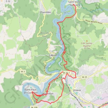 Lac-de-grandgent GPS track, route, trail