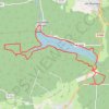 Tour du Lac des Vieilles Forges et ardoisières GPS track, route, trail