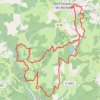 Clap, clap, clop - Saint-Exupéry-les-Roches - Pays de Haute Corrèze GPS track, route, trail