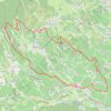 Juliénas - Mont de Besset - Mont Fétraud GPS track, route, trail
