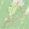 Charmant Som en boucle (Chartreuse) GPS track, route, trail