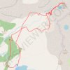 Col de La Cayolle au lac d'Allos GPS track, route, trail