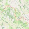 Larroudé-malaussanne GPS track, route, trail