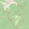 La forêt de Bélesta GPS track, route, trail